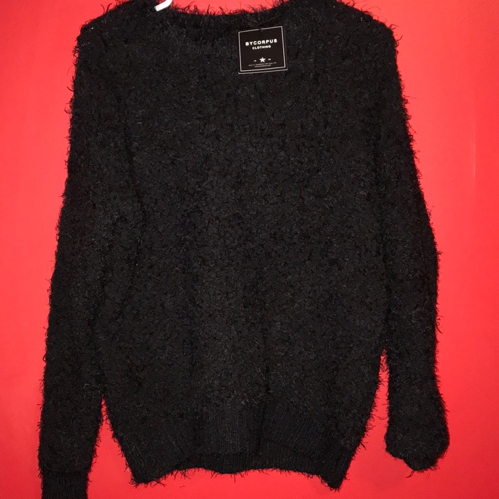 Popcorn sweater!